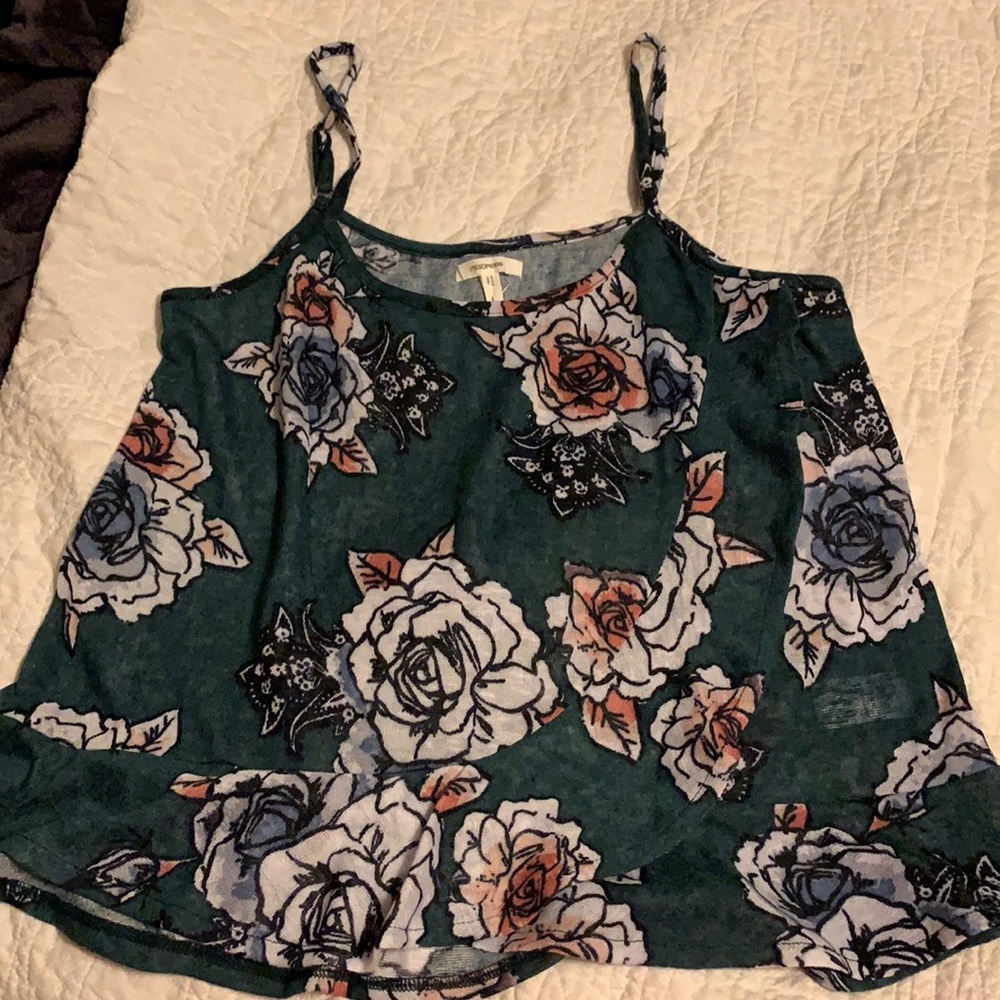 Maurices floral tank top